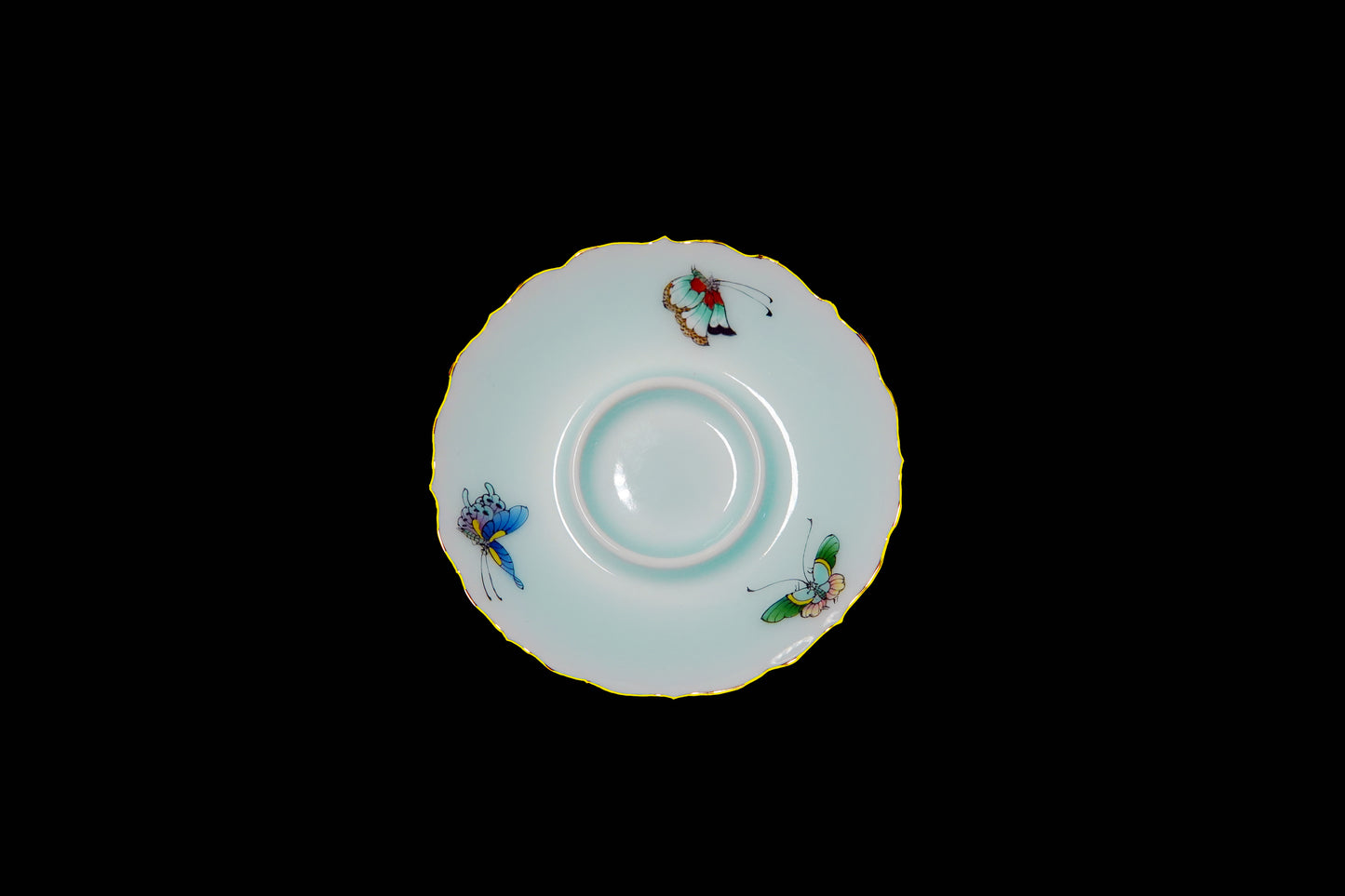 Ruyi Flower Tea Cup and Butterflies Saucer - 2022